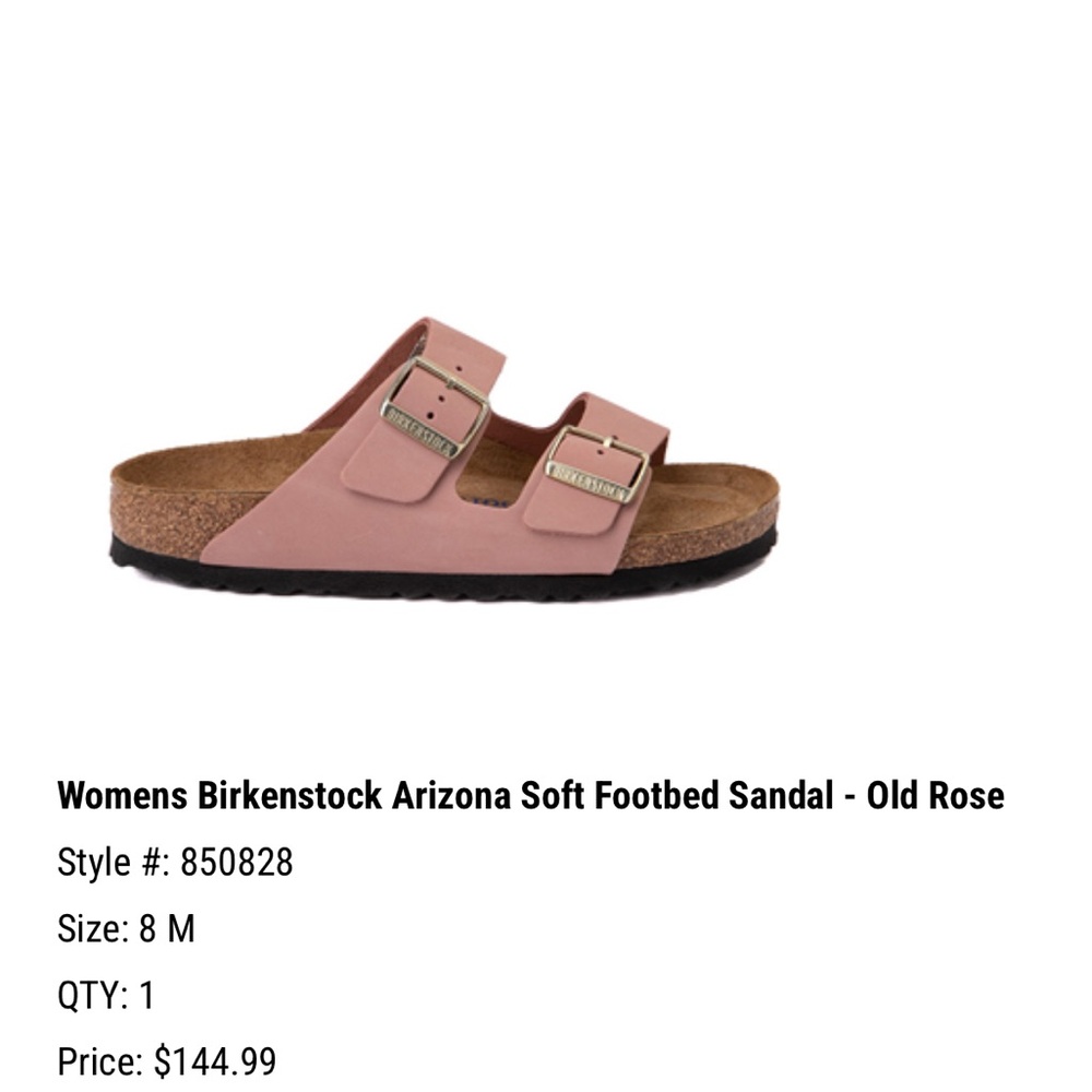 Birkenstock Old Rose beautiful color